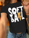 Women's Printed Short-sleeved T-shirt - Lootquake