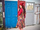 Don't Judge a Book by its Cover Fit & Flare Dress