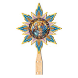 Estrella de la Natividad de madera para la punta del árbol, de G. Debrekht - Decoración navideña - 89505