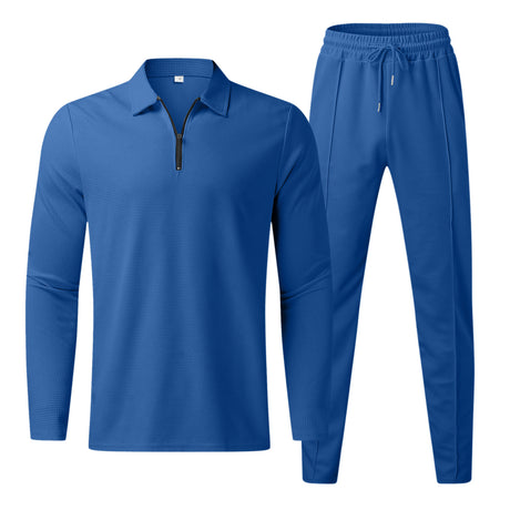 Summer Long-sleeve Pants Two-piece Sports And Leisure Men's Suit - Lootquake