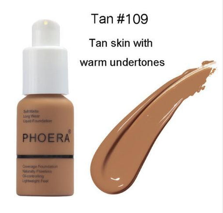 Explosive Press Type Oil Control Natural Color Matte Concealer Foundation Cream - Lootquake