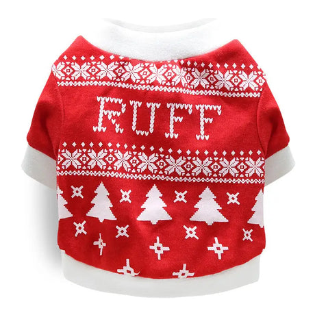 Christmas pet dog clothes - Lootquake