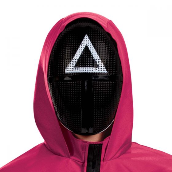 Adults/Teens Squid Games Triangle Guard Jumpsuit Costume