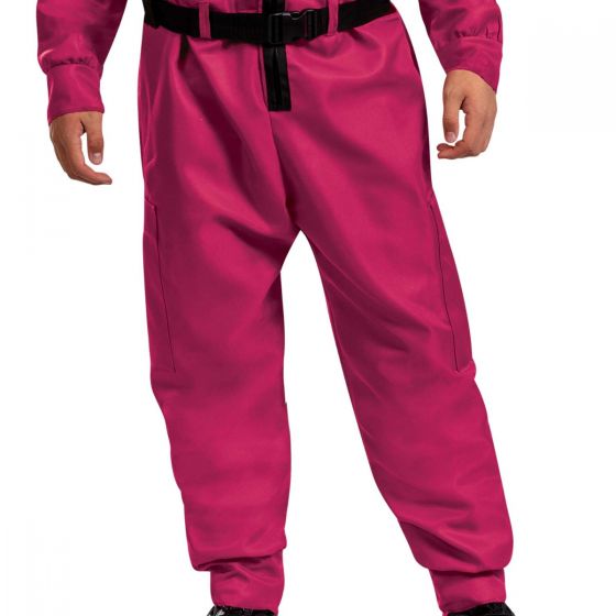 Adults/Teens Squid Games Triangle Guard Jumpsuit Costume