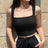 Sports Bra For Women Strappy Medium Support Push Up Padded - Lootquake