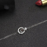 Women's S925 Round Diamond Embedded Star Bracelet - Lootquake
