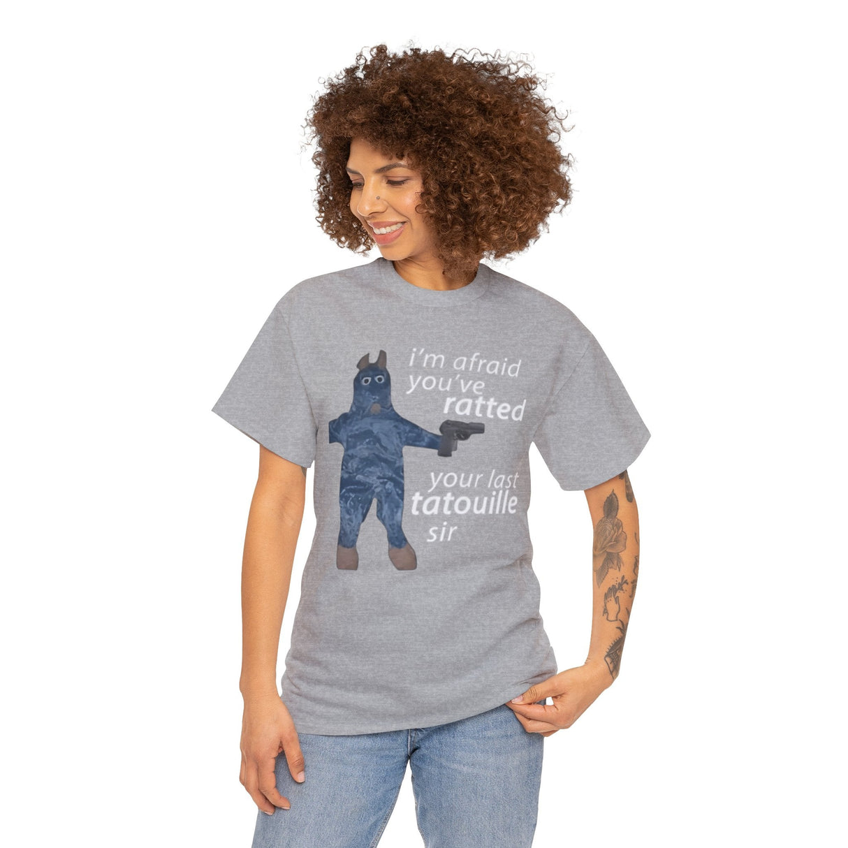 I’m Afraid You’ve Ratted Your Last Tatouille Sir Shirt – Funny Meme T-Shirt for Humor Fans