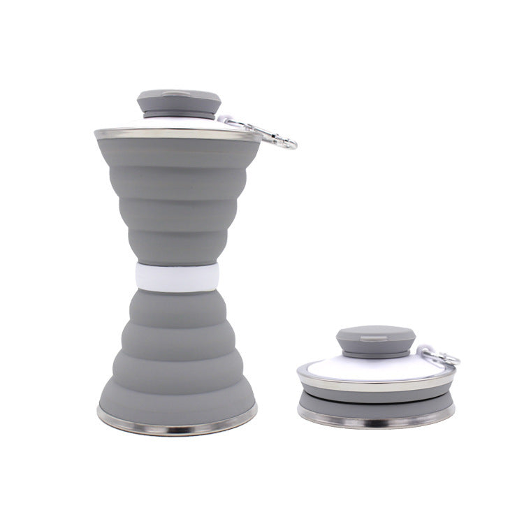 500ML Foldable Silicone Water Bottle: Ultimate Travel Companion!