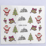 Christmas Water Transfer Nail Stickers