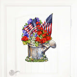 Celebrating the American Freedom Door Decor by Gelsinger - American Christmas Decor - 8461040H-1711
