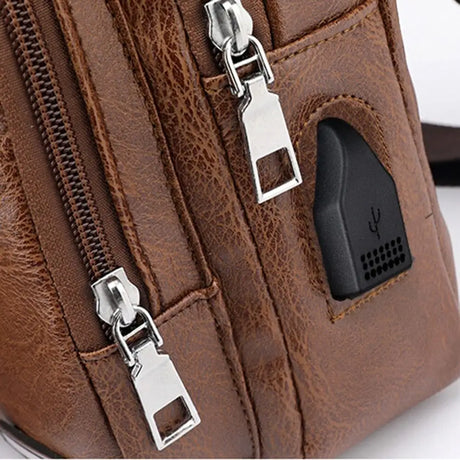 Waterproof casual one-shoulder messenger bag - Lootquake