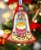 Celebration Bell Glass Ornament by G. DeBrekht - 752-003