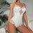Sexy Lingerie Lace Sheer Lingerie Open Back Bodysuit Lingerie - Lootquake
