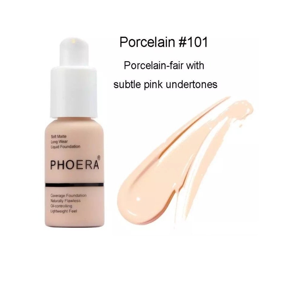 PHOERA Full Coverage Liquid Matte Foundation