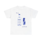Vodka & Redbull Shirt – Funny Party Drinking T-Shirt