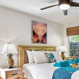 Bless Our Land Fantasy Wooden Wall Art by Josephine Wall - Fantasy Decor - 852155-JW