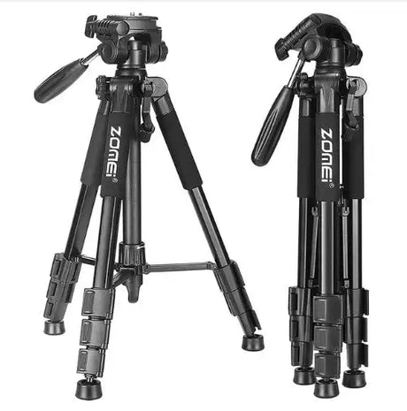 Compatible with Apple, New Zomei Tripod Z666 Professional Portable Travel Aluminum Camera Tripod Accessories Stand with Pan Head for  Digital SLR Camera - Lootquake