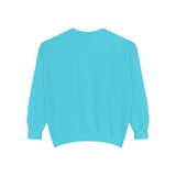 Customizable Unisex Garment-Dyed Sweatshirt, Personalized Gift, Cozy Streetwear, Casual Outfit, Unique Design Sweatshirt