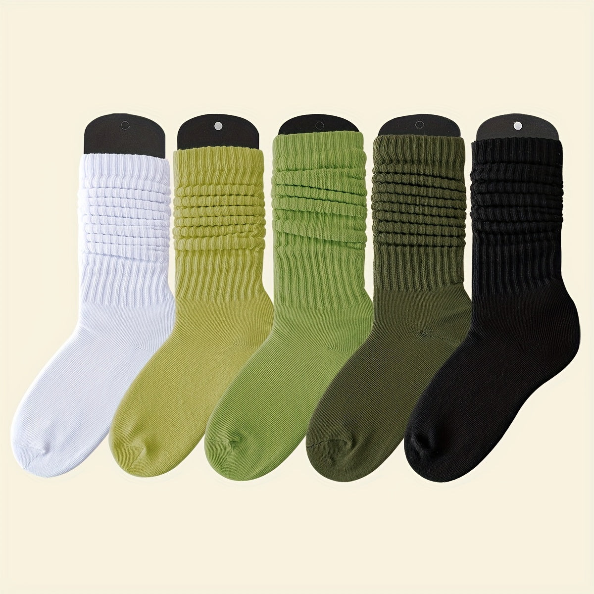 Lot de 3 paires de chaussettes mi-mollet classiques pour femme, grandes tailles, confortables et souples, pour un usage quotidien