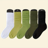 Lot de 3 paires de chaussettes mi-mollet classiques pour femme, grandes tailles, confortables et souples, pour un usage quotidien