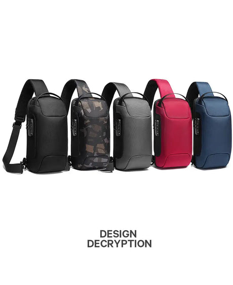 Men's Business Messenger Waterproof Shoulder Bag - Lootquake
