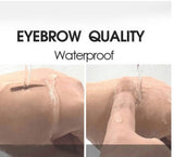 Eyebrow Stamp & Stencil Kit: Waterproof Tint for Professional Brow Enhancement