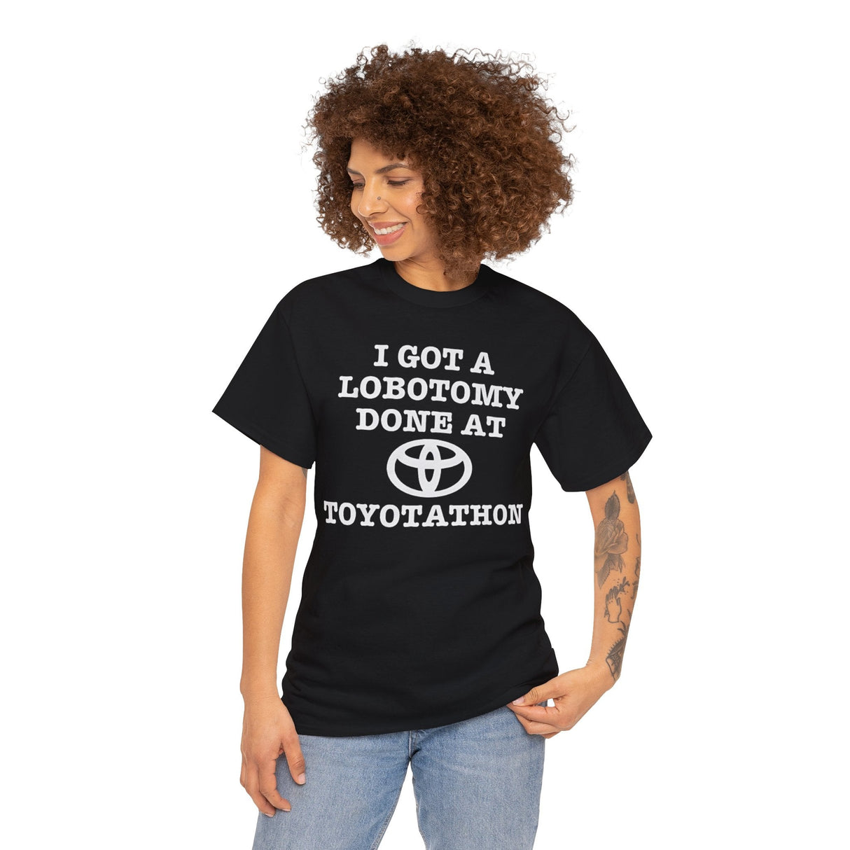 I Got a Lobotomy Done at Toyotathon Funny Meme T-Shirt – Hilarious Car Event Parody Tee