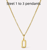 Personalized Stainless Steel Necklace Customization - Lootquake