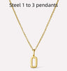 Personalized Stainless Steel Necklace Customization - Lootquake