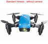 Micro Foldable RC Drone 3D Bearing Steering Wheel Remote Control Quadcopter Toys With Camera WiFi APP Control Helicopter Dron Kids Gift - Lootquake