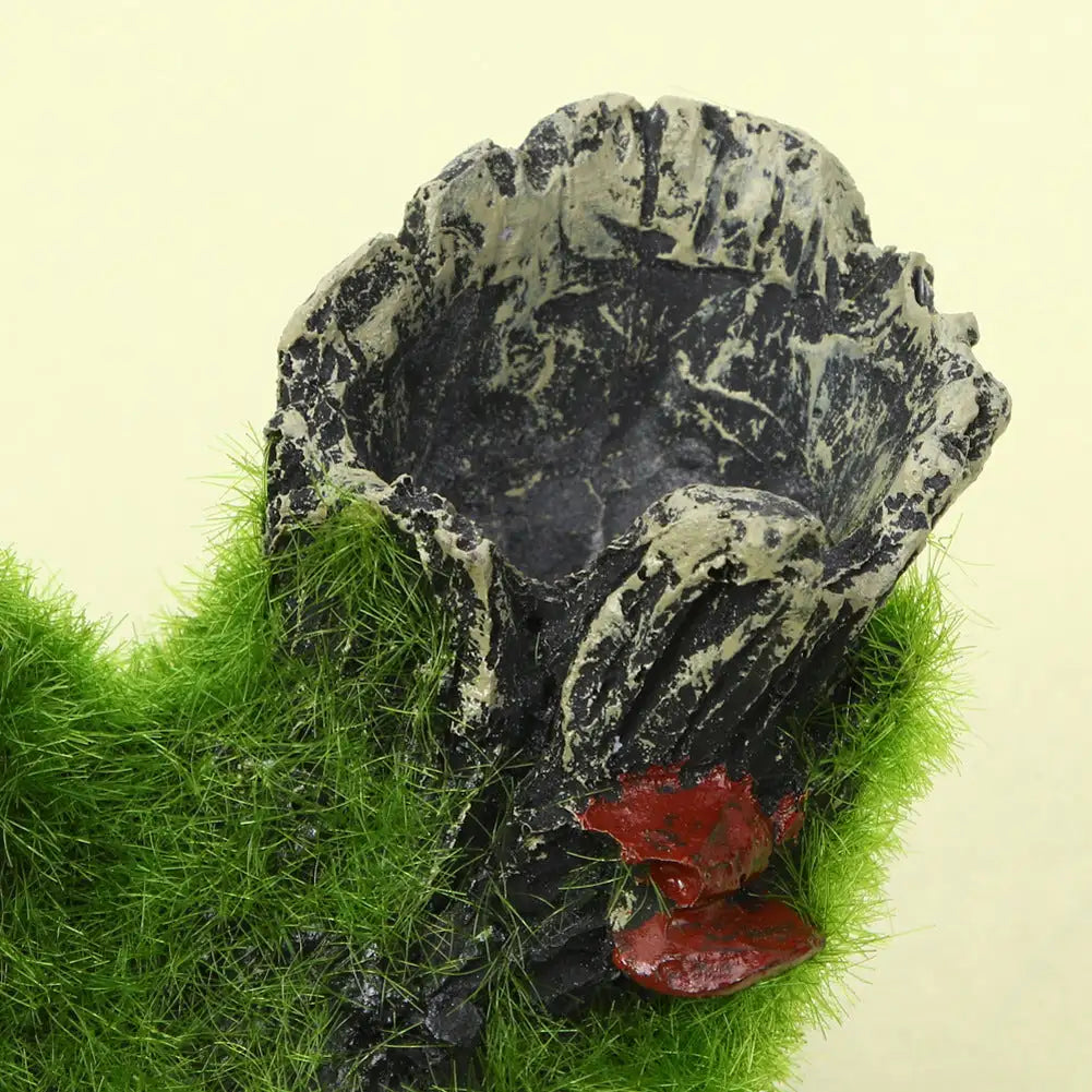 Fish Tank Decoration Imitation Moss Tree Root Shrimp Pot Shrimp Nest Spawning Tree Branches - Lootquake