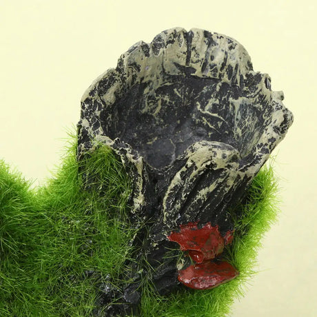 Fish Tank Decoration Imitation Moss Tree Root Shrimp Pot Shrimp Nest Spawning Tree Branches - Lootquake