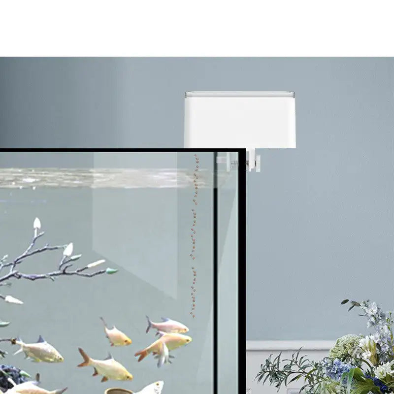 Pet Feeding Fish Food Dispenser Digital Automatic Fish Feeder LED Aquarium Digital Fish Tank - Lootquake