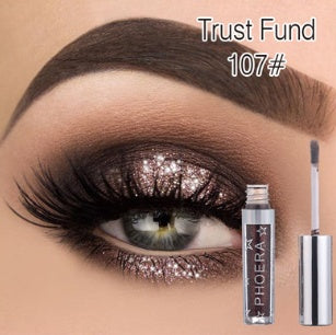 PHOERA Magnificent Metals Glitter and Glow Liquid Eyeshadow 12 Colors - Lootquake