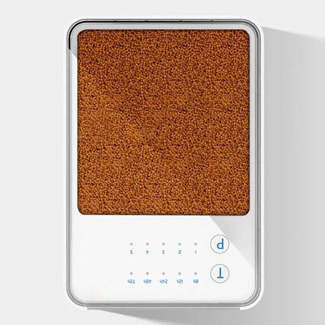 Pet Feeding Fish Food Dispenser Digital Automatic Fish Feeder LED Aquarium Digital Fish Tank - Lootquake