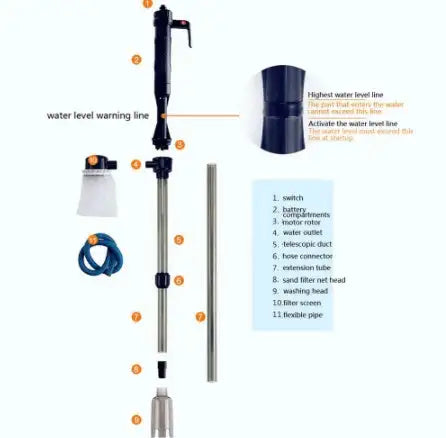 Automatic Water Exchanger For Fish Tank - Lootquake