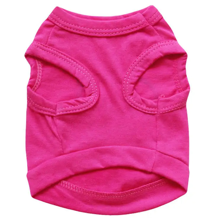 Pet Clothing Dog Clothing Cotton Jersey Pet Vest - Lootquake