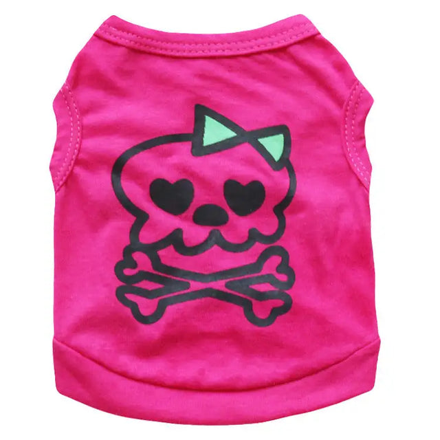 Pet Clothing Dog Clothing Cotton Jersey Pet Vest - Lootquake