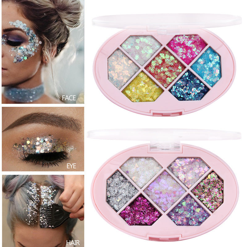 Face Jewels Eyeshadow Shimmer: Glitter Gel Cream for Festival Cosmetics