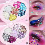 Face Jewels Eyeshadow Shimmer: Glitter Gel Cream for Festival Cosmetics