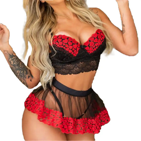 Sexy New Lace Tights Love Lingerie - Lootquake