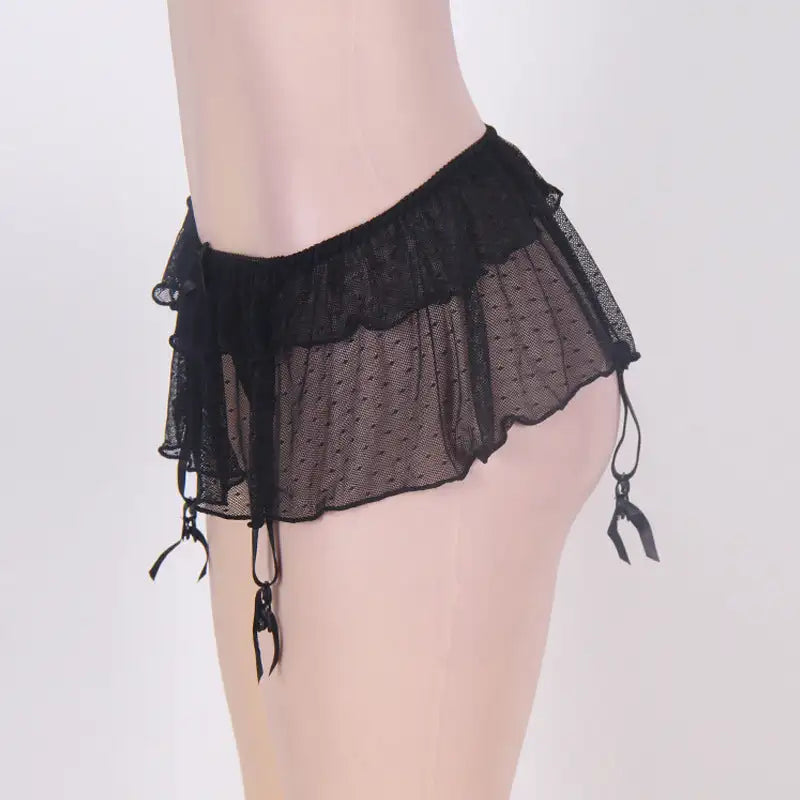 Erotic Lingerie Sexy Panties Garter Set - Lootquake