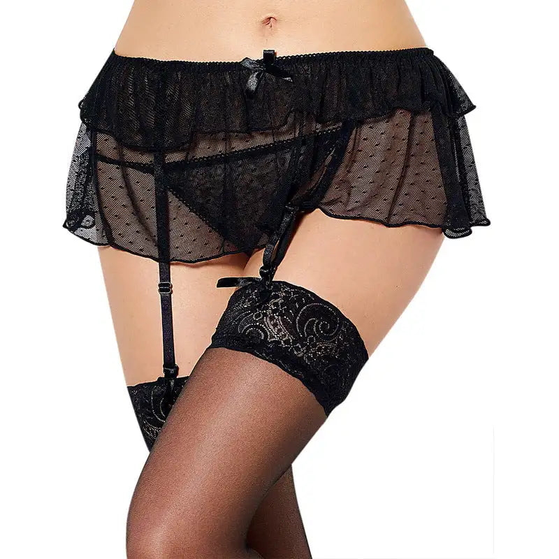 Erotic Lingerie Sexy Panties Garter Set - Lootquake