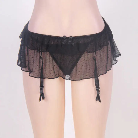 Erotic Lingerie Sexy Panties Garter Set - Lootquake