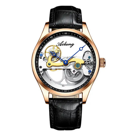 Automatic Mechanical Watch Creative Hollow Male Watch Generation Silicone Band Watch - Lootquake