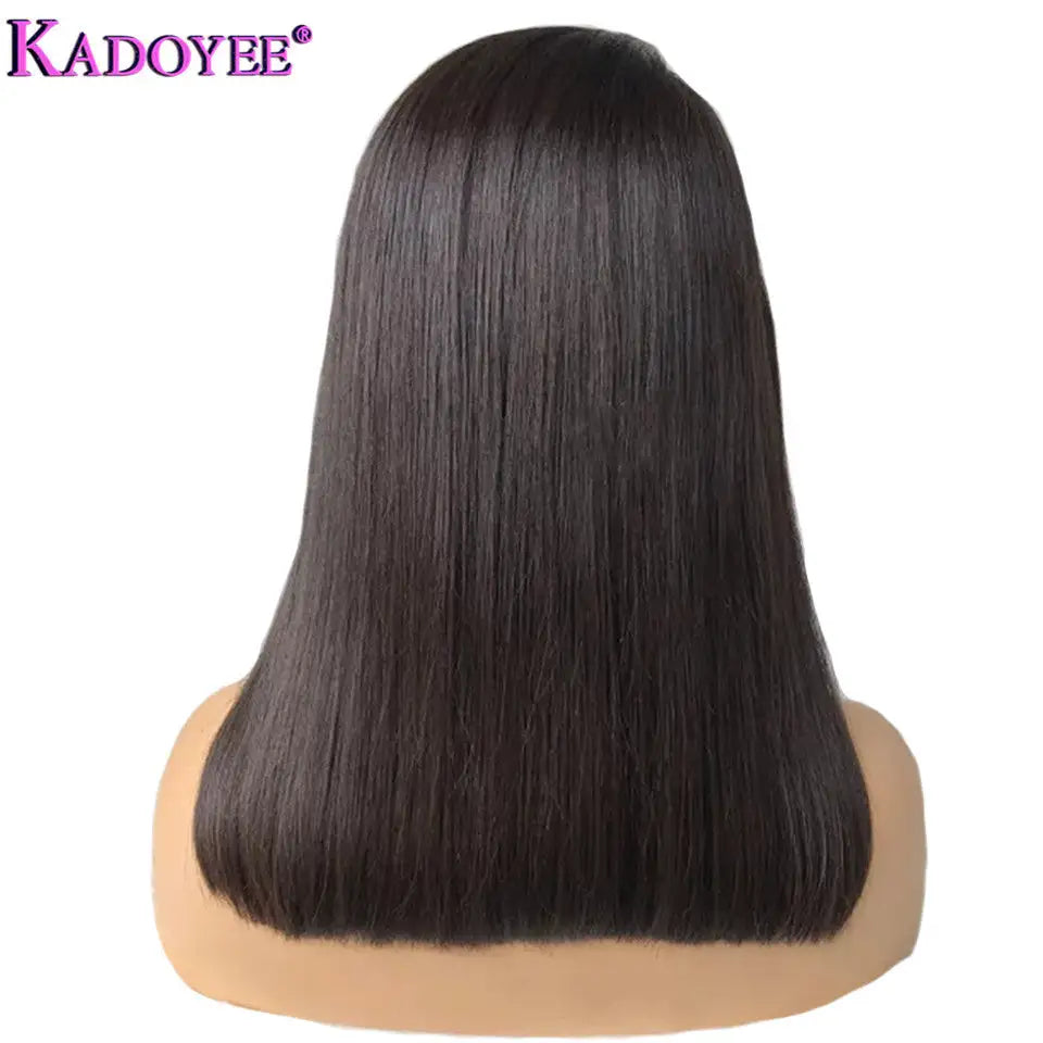 Europe, America, African Wigs,Female Human Hair Wigs, Front Lace Real Wigs - Lootquake