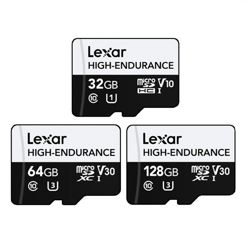 High-Durability TF Card: 32GB/64GB/128GB