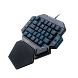 Left-Handed Mobile Gaming Keyboard