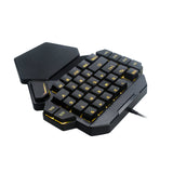 Left-Handed Mobile Gaming Keyboard