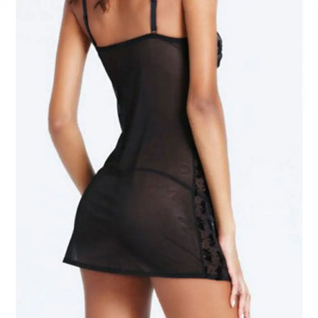 Rose Pattern Lingerie Lace Temptation Lingerie - Lootquake